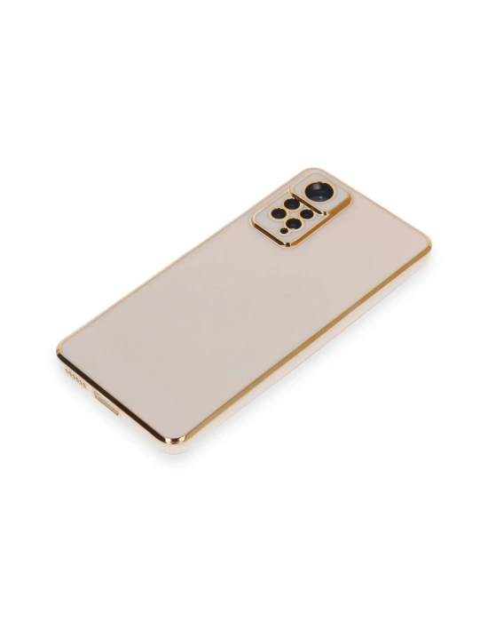 Newface Xiaomi Redmi Note 12 Pro 4G Kılıf Volet Silikon - Pembe