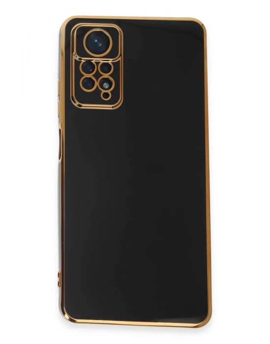 Newface Xiaomi Redmi Note 12 Pro 4G Kılıf Volet Silikon - Siyah