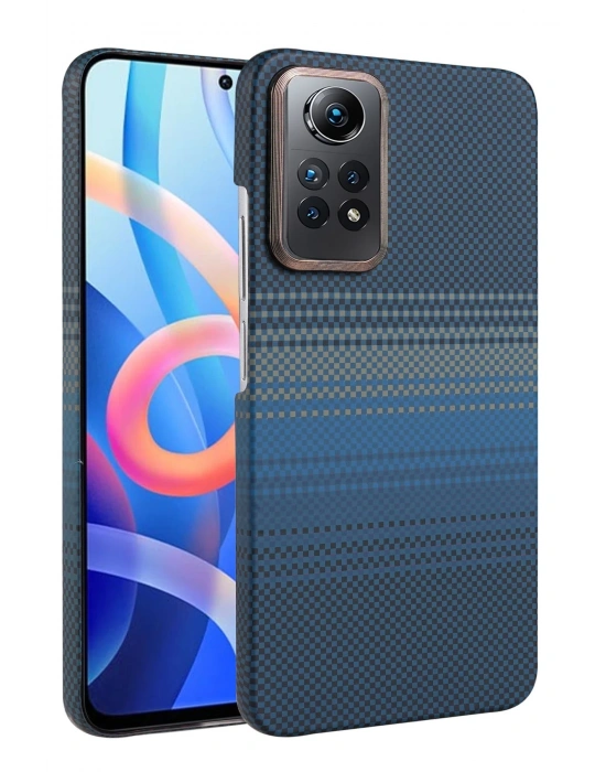 Newface Xiaomi Redmi Note 12 Pro 4G Vega Magsafe Kapak - Mavi