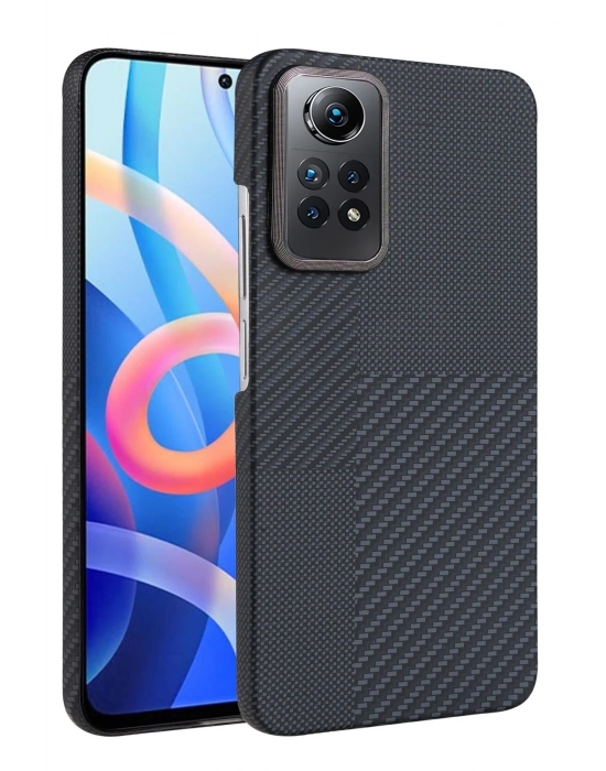 Newface Xiaomi Redmi Note 12 Pro 4G Vega Magsafe Kapak - Siyah