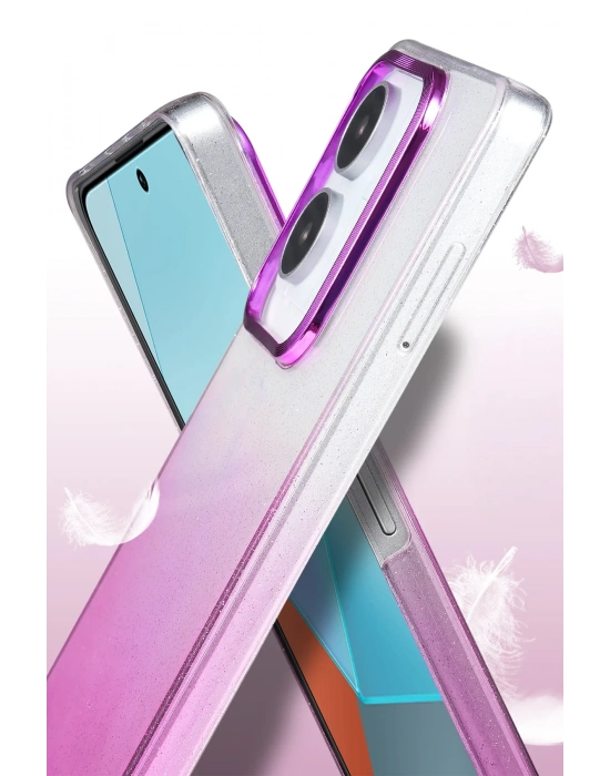 Newface Xiaomi Redmi Note 13 Pro 4G Glossy Kapak - Mavi