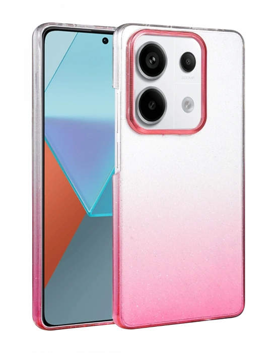 Newface Xiaomi Redmi Note 13 Pro 4G Glossy Kapak - Pembe