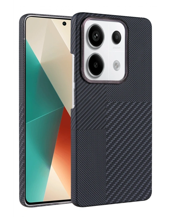 Newface Xiaomi Redmi Note 13 Pro 4G Vega Magsafe Kapak - Siyah