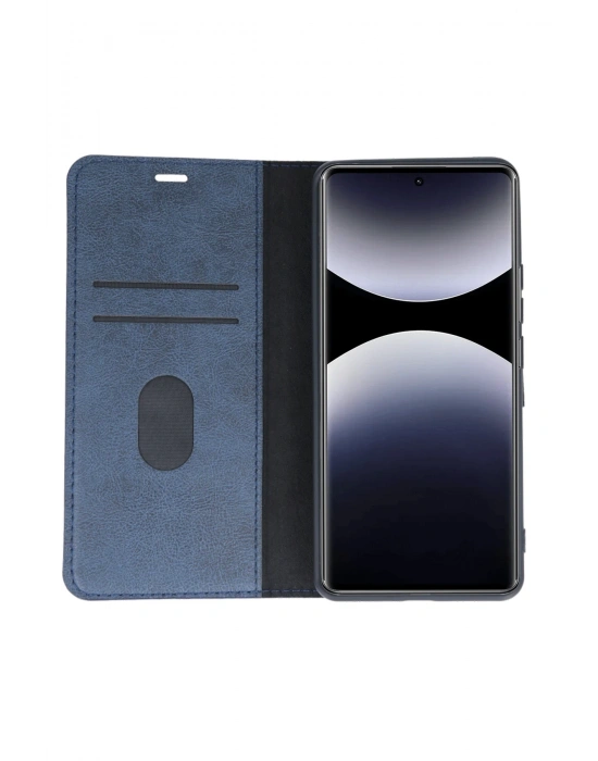 Newface Xiaomi Redmi Note 14 4G Kılıf Trend S Plus Kapaklı Kılıf - Taba