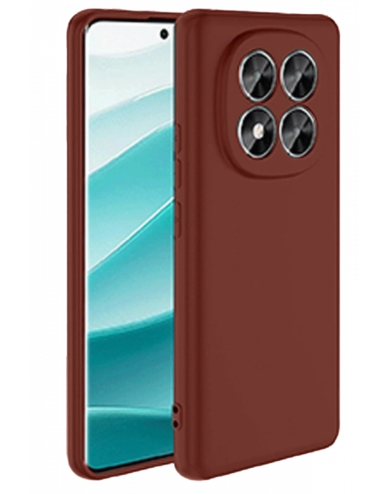 Newface Xiaomi Redmi Note 14 Pro 5G Kılıf First Silikon - Bordo