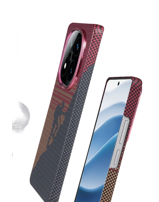 Newface Xiaomi Redmi Note 14 Pro 5G Vega Magsafe Kapak - Gri