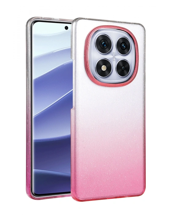 Newface Xiaomi Redmi Note 14 Pro Plus Glossy Kapak - Pembe