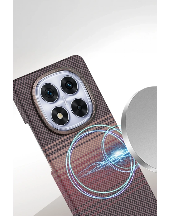 Newface Xiaomi Redmi Note 14 Pro Plus Vega Magsafe Kapak - Çöl Titanyum