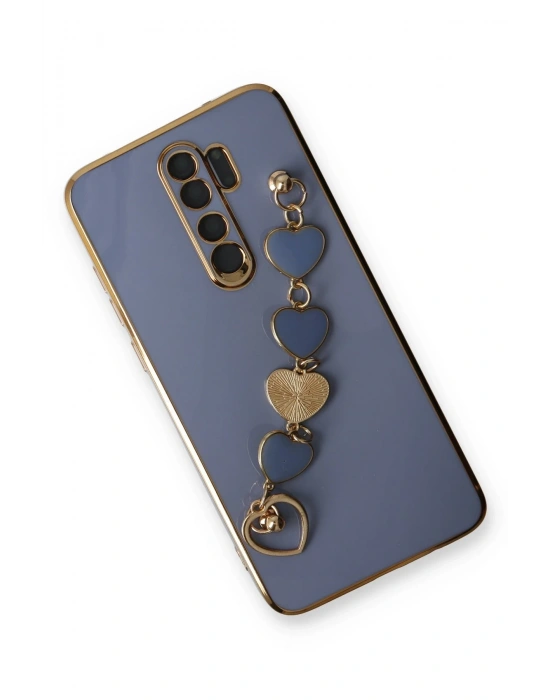 Newface Xiaomi Redmi Note 8 Pro Kılıf Esila Silikon - Gri