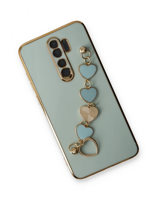 Newface Xiaomi Redmi Note 8 Pro Kılıf Esila Silikon - Su Yeşili