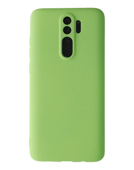 Newface Xiaomi Redmi Note 8 Pro Kılıf First Silikon - Yeşil