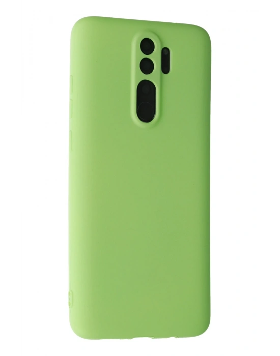 Newface Xiaomi Redmi Note 8 Pro Kılıf First Silikon - Yeşil