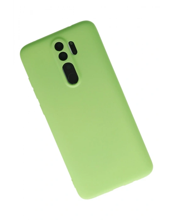 Newface Xiaomi Redmi Note 8 Pro Kılıf First Silikon - Yeşil