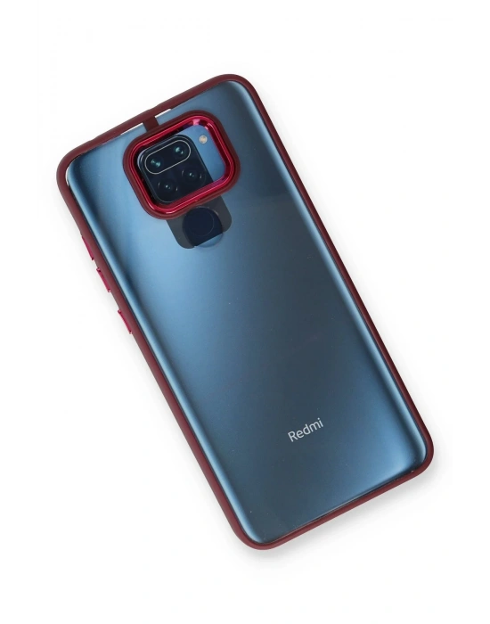 Newface Xiaomi Redmi Note 9 Kılıf Dora Kapak - Kırmızı