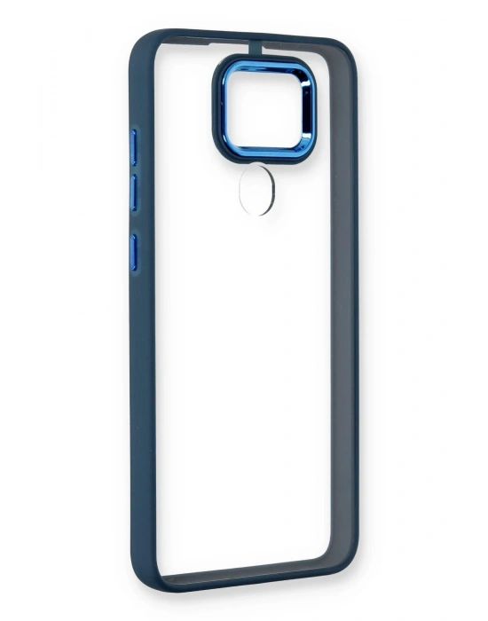 Newface Xiaomi Redmi Note 9 Kılıf Dora Kapak - Mavi