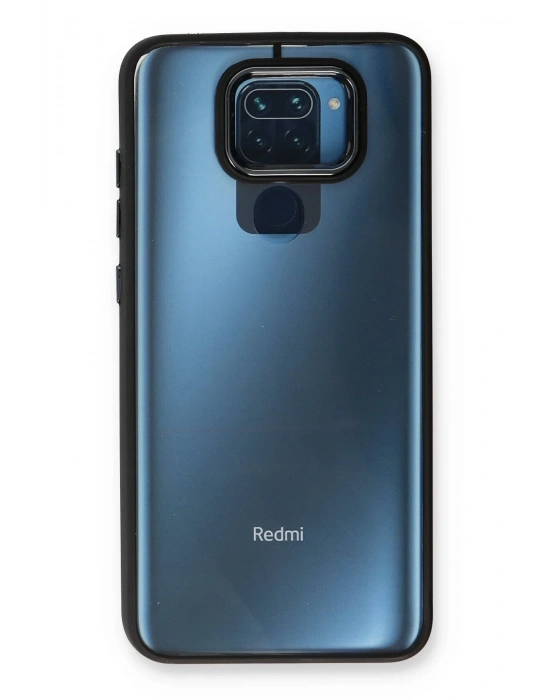 Newface Xiaomi Redmi Note 9 Kılıf Dora Kapak - Siyah