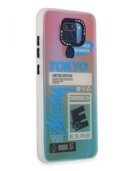 Newface Xiaomi Redmi Note 9 Kılıf Estoril Desenli Kapak - Estoril - 1