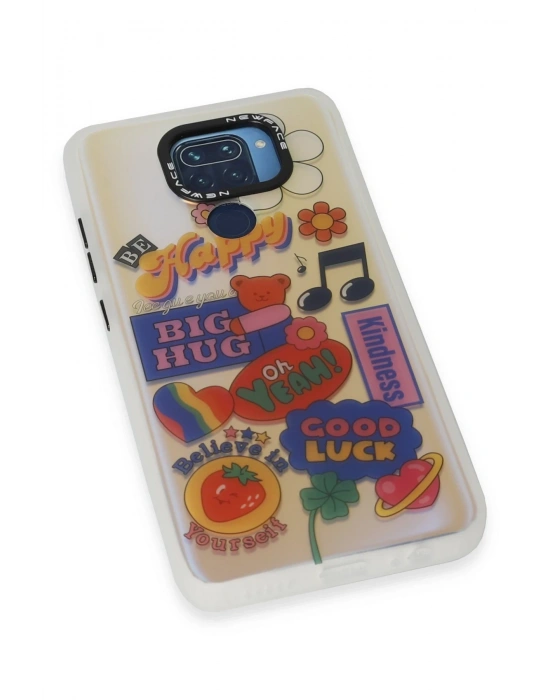 Newface Xiaomi Redmi Note 9 Kılıf Estoril Desenli Kapak - Estoril - 15