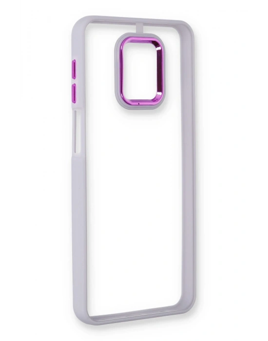 Newface Xiaomi Redmi Note 9 Pro Kılıf Dora Kapak - Lila