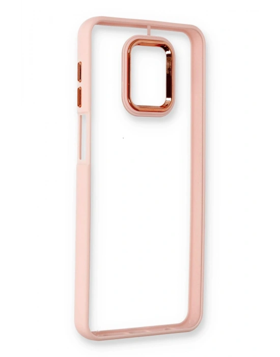 Newface Xiaomi Redmi Note 9 Pro Kılıf Dora Kapak - Pudra