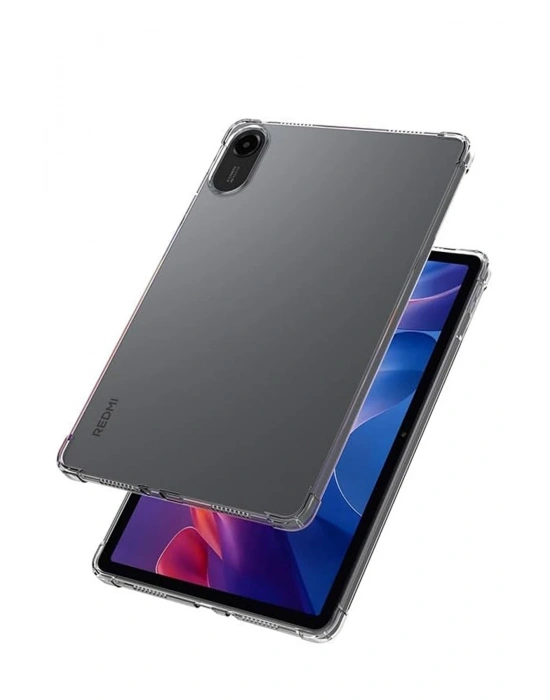 Newface Xiaomi Redmi Pad 2 Kılıf Anti Shock Tablet Silikon - Şeffaf