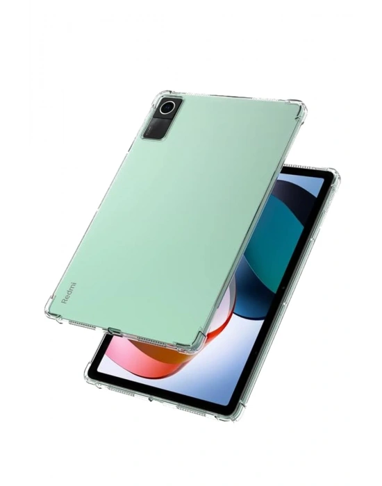 Newface Xiaomi Redmi Pad SE Kılıf Anti Shock Tablet Silikon - Şeffaf