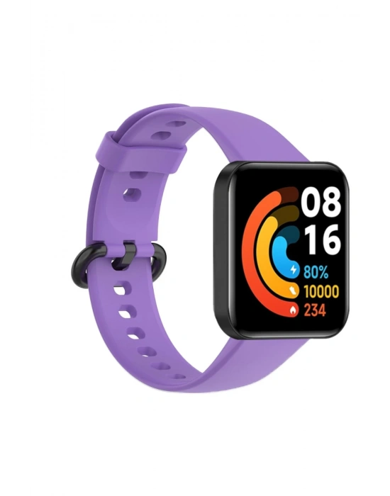 Newface Xiaomi Redmi Watch 2 Klasik Kordon - Lila