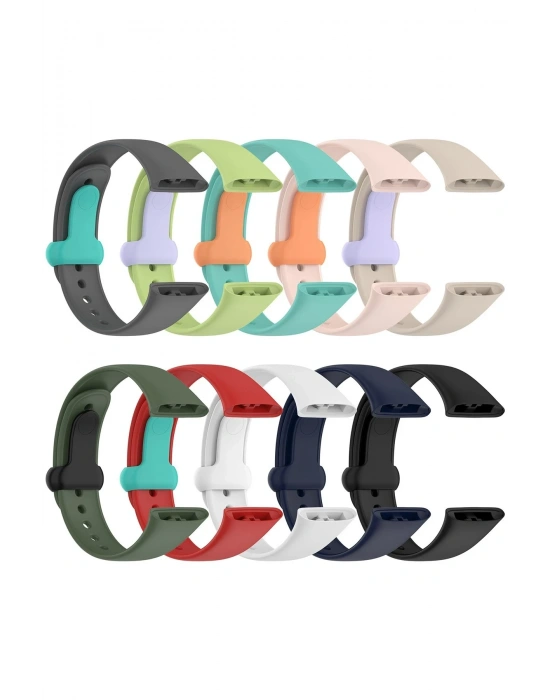 Newface Xiaomi Redmi Watch 3 Origin Silikon Kordon - Füme