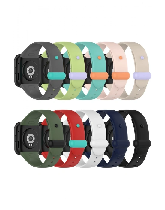 Newface Xiaomi Redmi Watch 3 Origin Silikon Kordon - Turkuaz