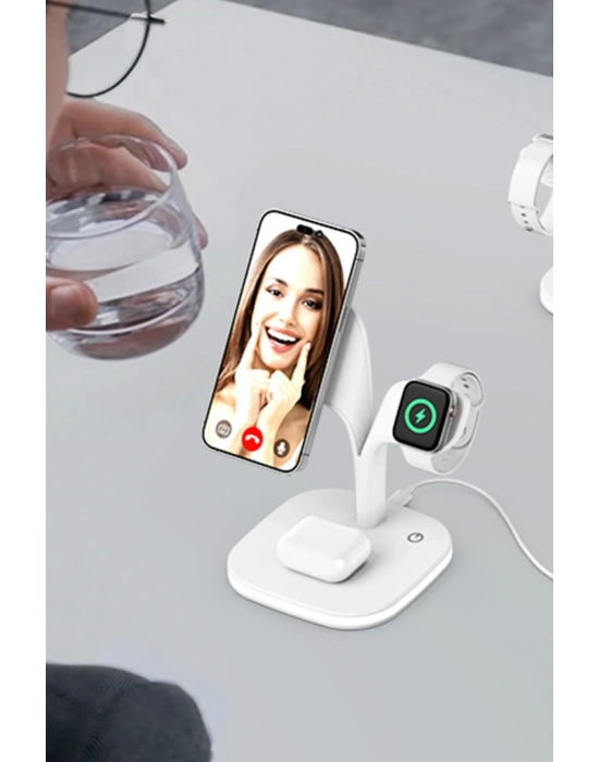 Newface YM-UD22 Kablosuz Şarj Masaüstü Set - Yeşil