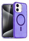 Joko Apple iPhone 12 Star Magsafe Kapak - Mor