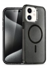 Joko Apple iPhone 12 Star Magsafe Kapak - Siyah