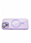Joko Apple iPhone 14 Remim Lensli Magsafe Standlı Kapak - Lila