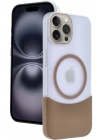 Joko Apple iPhone 15 Pro Max Velar Magsafe Kapak - Çöl Titanyum