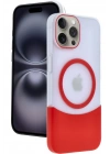 Joko Apple iPhone 15 Pro Max Velar Magsafe Kapak - Kırmızı
