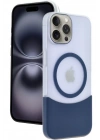 Joko Apple iPhone 15 Pro Max Velar Magsafe Kapak - Lacivert
