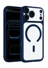 Joko Apple iPhone 17 Pro Chrome Magsafe Kapak - Lacivert