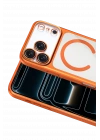 Joko Apple iPhone 17 Pro Max Chrome Magsafe Kapak - Turuncu