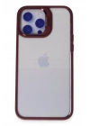Joko iPhone 14 Pro Kılıf Roblox Lens Standlı Kapak - Bordo