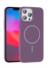 Joko iPhone 14 Pro Max Broş Magsafe Kapak - Mor
