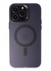 Joko iPhone 14 Pro Max Kılıf Mateks Magsafe Kapak - Derin Mor