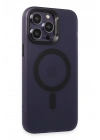 Joko iPhone 14 Pro Max Kılıf Mateks Magsafe Kapak - Derin Mor