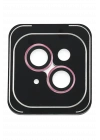 Joko iPhone 14 PVD Metal Kamera Lens - Pembe