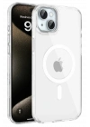 Joko iPhone 15 Gleam PC Sert Magsafe Kılıf - Şeffaf