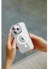 Joko iPhone 15 Pro Kılıf Crystal Magsafe Kapak - Şeffaf