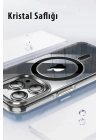 Joko iPhone 15 Pro Max Kılıf Crystal Magsafe Kapak - Şeffaf
