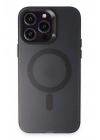 Joko iPhone 15 Pro Max Kılıf Mateks Magsafe Kapak - Siyah
