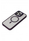 Joko iPhone 15 Pro Max Kılıf Roblox Lens Magsafe Standlı Kapak - Derin Mor