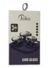 Joko iPhone 15 Pro Max PVD Metal Kamera Lens - Gümüş