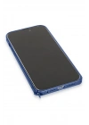 Joko iPhone 15 Pro Metal Bumper Mat Kapak - Lacivert